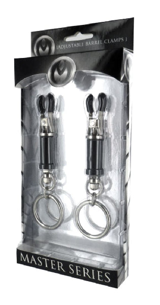 Bondage Ring Barrel Clamps  - Club X