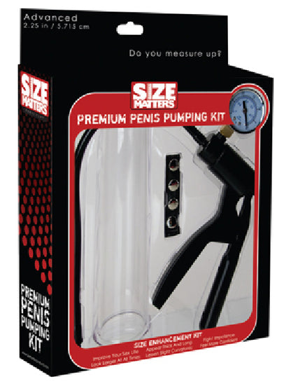Premium Penis Pumping Kit (Intermediate Size)  - Club X