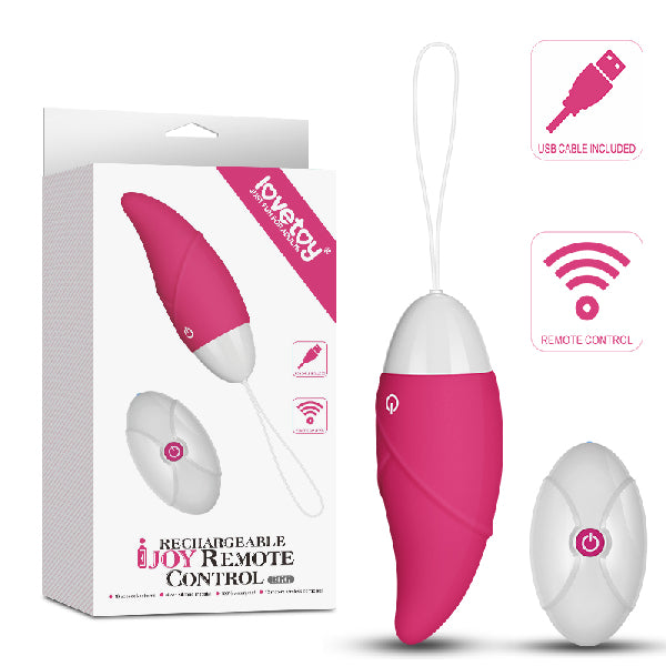 Ijoy Wireless Remote Control Rechargeable Egg Pink  - Club X