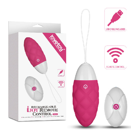 Ijoy Wireless Remote Control Rechargeable Egg Pink  - Club X