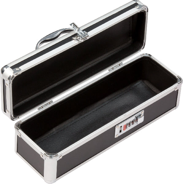 Lockable Medium Vibrator Case Black  - Club X