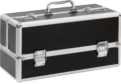 Lockable Large Vibrator Case Black  - Club X