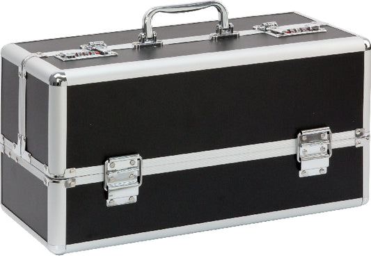 Lockable Large Vibrator Case Black  - ClubX