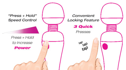 PalmPower Massage Wand Recharge Waterproof  - Club X