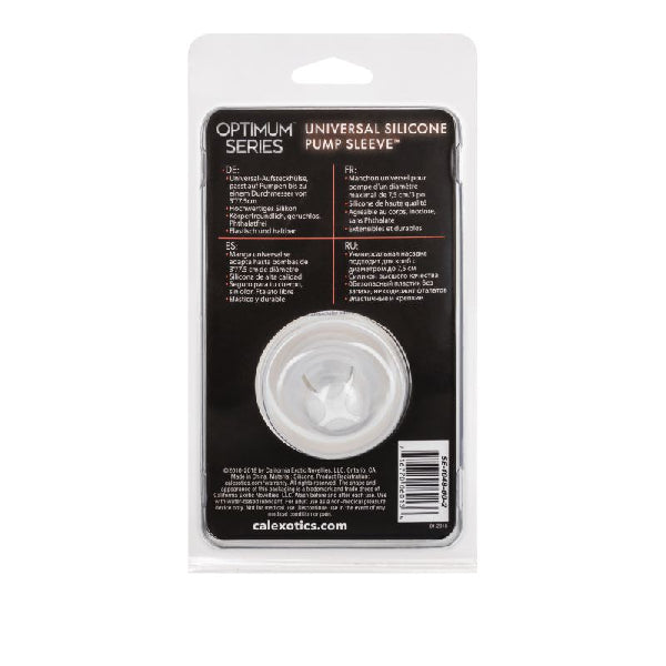 Universal Silicone Pump Sleeve Clear  - Club X