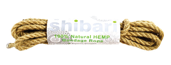 Shibari Rope 100% Natural Hemp 5M  - Club X