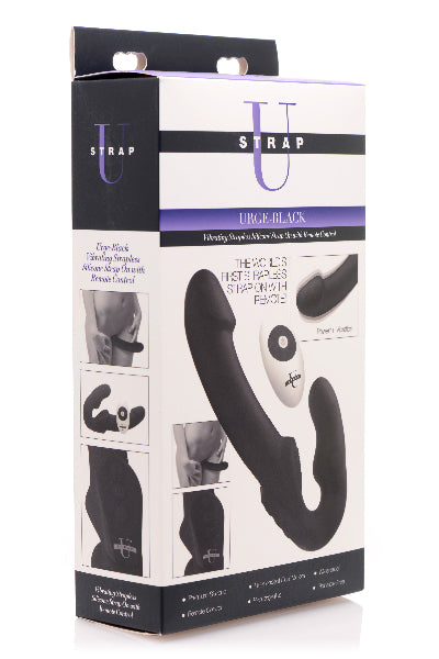 Urge Strapless Strap On With Remote Black  - Club X