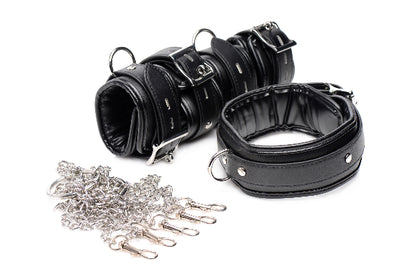 Slave Bondage Shackle Set  - Club X
