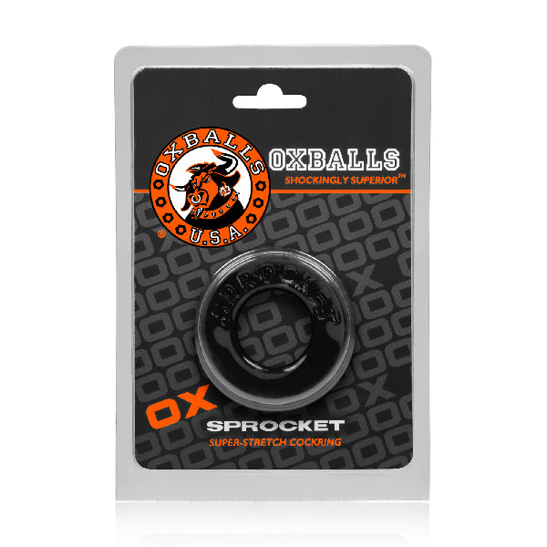 Sprocket Cockring Black  - Club X