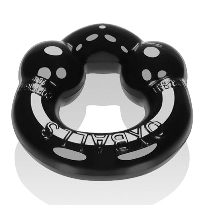 Ultraballs 2 Pack Cockring Black And Police Blue  - Club X