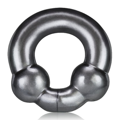 Ultraballs 2 Pack Cockring Steel And Red  - Club X