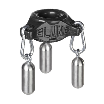 Slung Ballstretcher With 3 Carabiners Black  - Club X