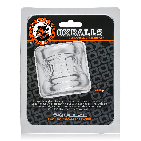 Squeeze Ball Stretcher Clear  - Club X