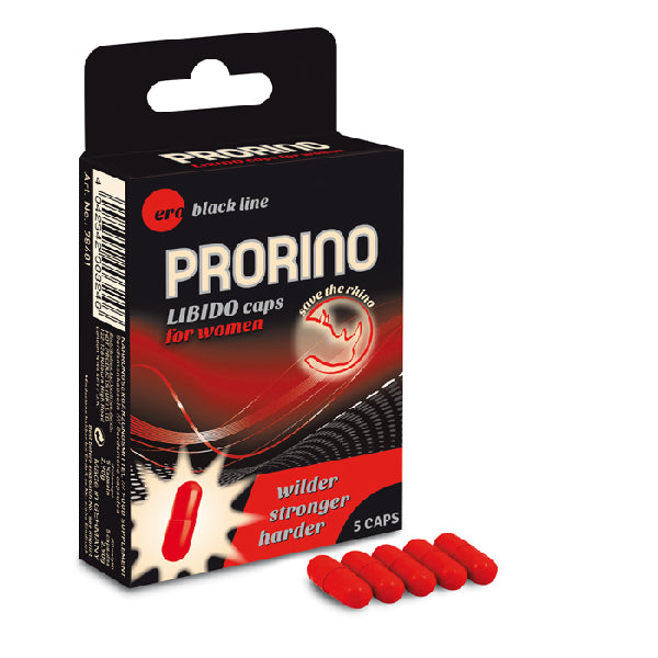 PRORINO Libido Caps For Women 5 pcs  - ClubX
