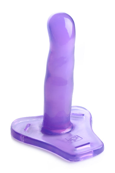 Comfort Ride Strap On Harness With Purple Dildo  - Club X