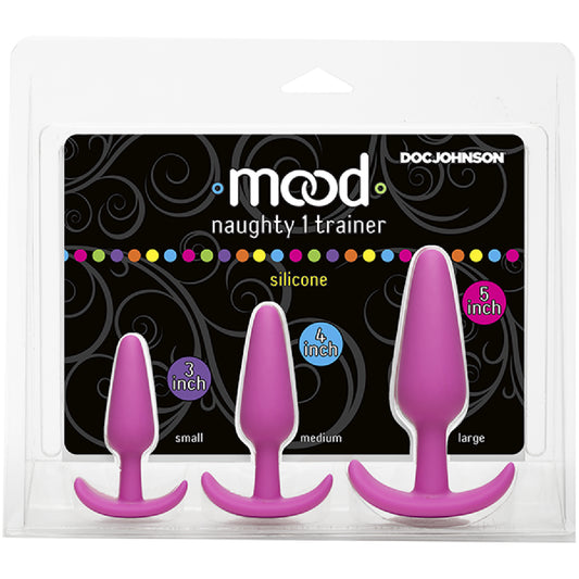 Naughty 1 Trainer Set Silicone Butt Plugs Default Title - Club X