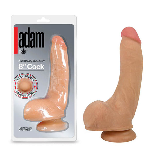 Adam Male Toys Cyberskin 8'' Cock  - Club X