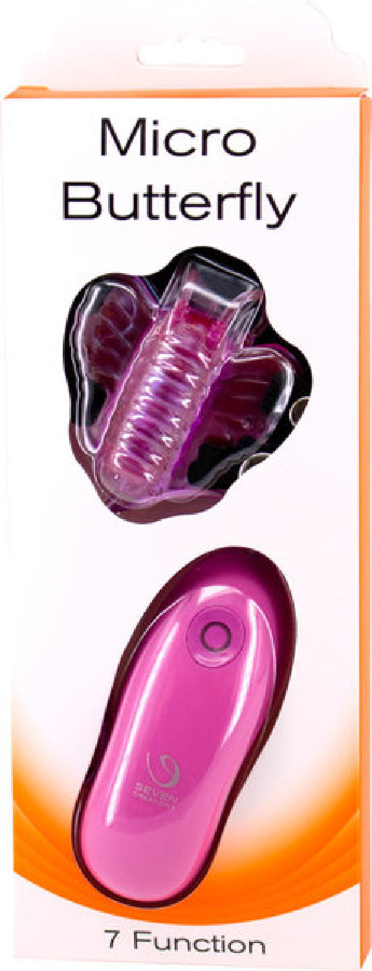 Micro Butterfly 7 Function Vibrator (Purple) Default Title - Club X