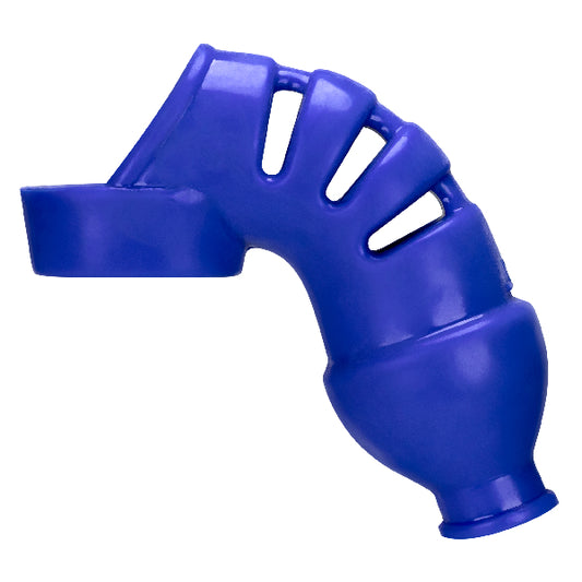 LOCKDOWN Cage Chastity by Hunkyjunk Cobalt  - Club X