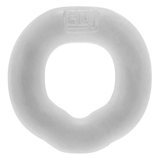 Hunkyjunk FIT Ergo Long-Wear C-ring ice blue silicone cock ring - ClubX Australia
