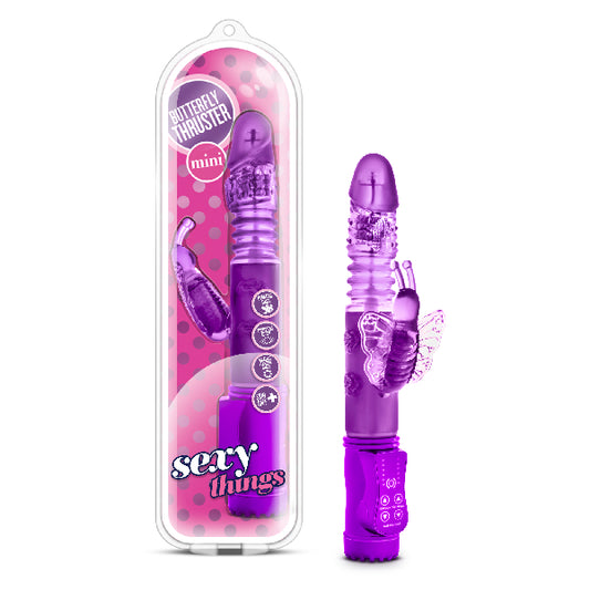 Sexy Things Butterfly Thruster Mini Purple  - Club X