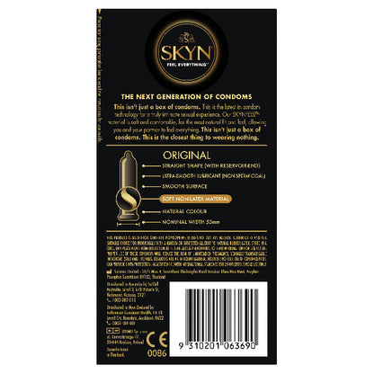 Lifestyles Hc Skyn Original 10 PK Soft Non Latex Condoms - Club X