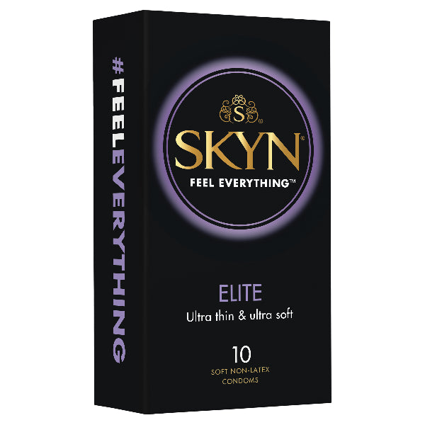 SKYN Elite 10 Pk Ultra Thin Non Latex Condoms - Club X