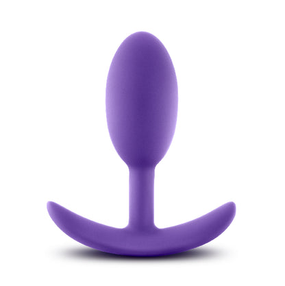Luxe Wearable Vibra Slim Plug Medium Purple  - Club X