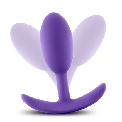 Luxe Wearable Vibra Slim Plug Medium Purple  - Club X
