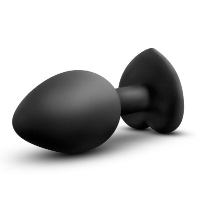 Temptasia Bling Plug Small Black  - Club X