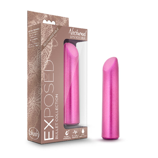 Exposed Nocturnal Rechargeable Lipstick Vibe Raspberry  - Club X