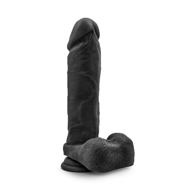 Au Naturel Bold Massive 9 Inch Dildo Black  - Club X