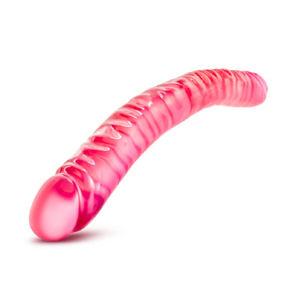 B Yours Double Dildo Pink 18in  - Club X