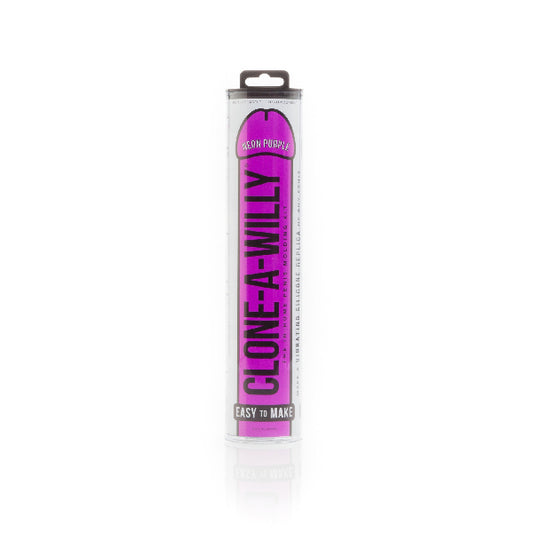 Clone a Willy Neon Silicone Purple  - Club X