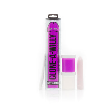 Clone a Willy Neon Silicone Purple  - Club X