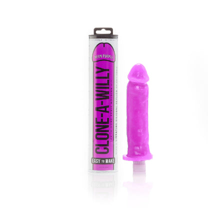 Clone a Willy Neon Silicone Purple  - Club X