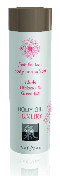 Shiatsu Luxury Body Oil Hibiskus & Green Tea  - Club X