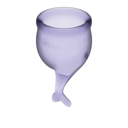 Feel Secure Menstrual Cup Lilla 2pcs Lilac - Club X