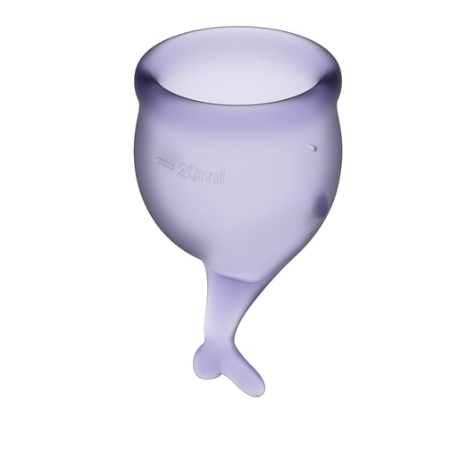 Feel Secure Menstrual Cup Lilla 2Pcs Lilac - Club X