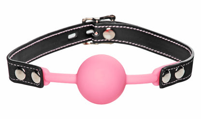 Glow Gag Glow in the Dark Silicone Ball Gag  - Club X