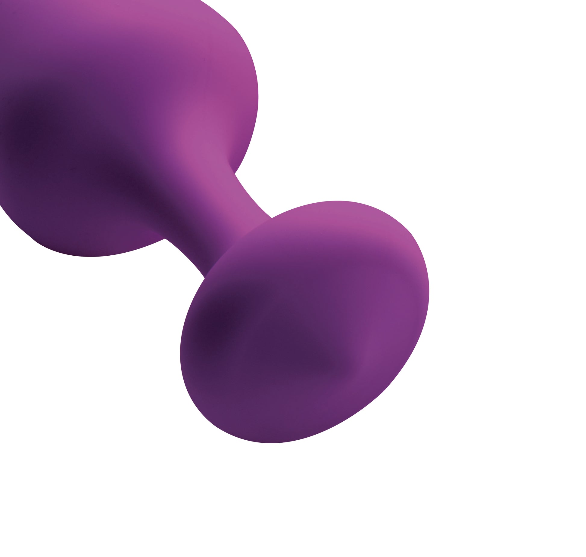 Purple Pleasures 3 Piece Silicone Anal Plugs  - Club X