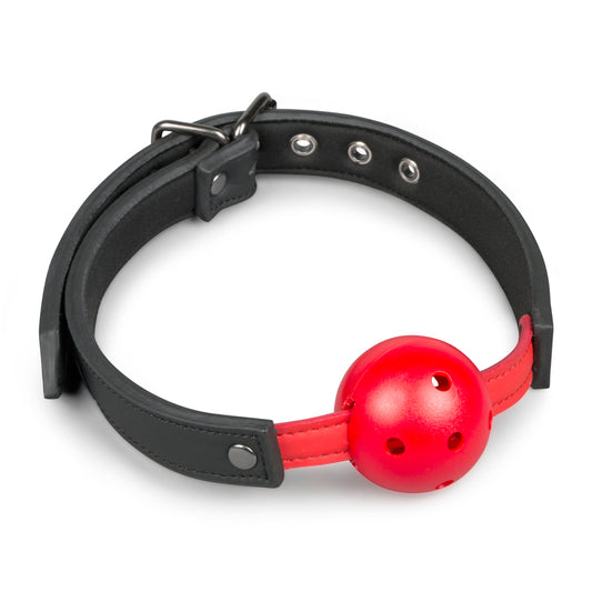 Ball Gag With PVC Ball Red Default Title - Club X