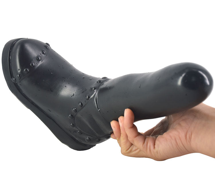Boot Dildo Black  - Club X