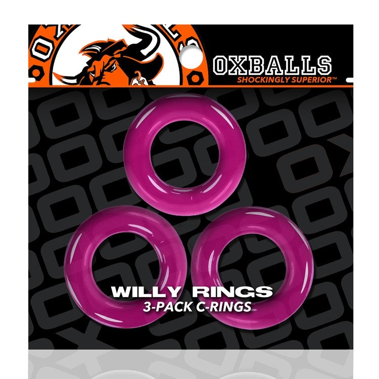 Willy Rings Hot Pink  - Club X