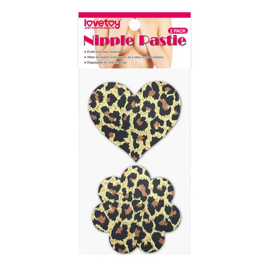 Leopard Sexy Nipple Pasties Twin Pack Default Title - Club X
