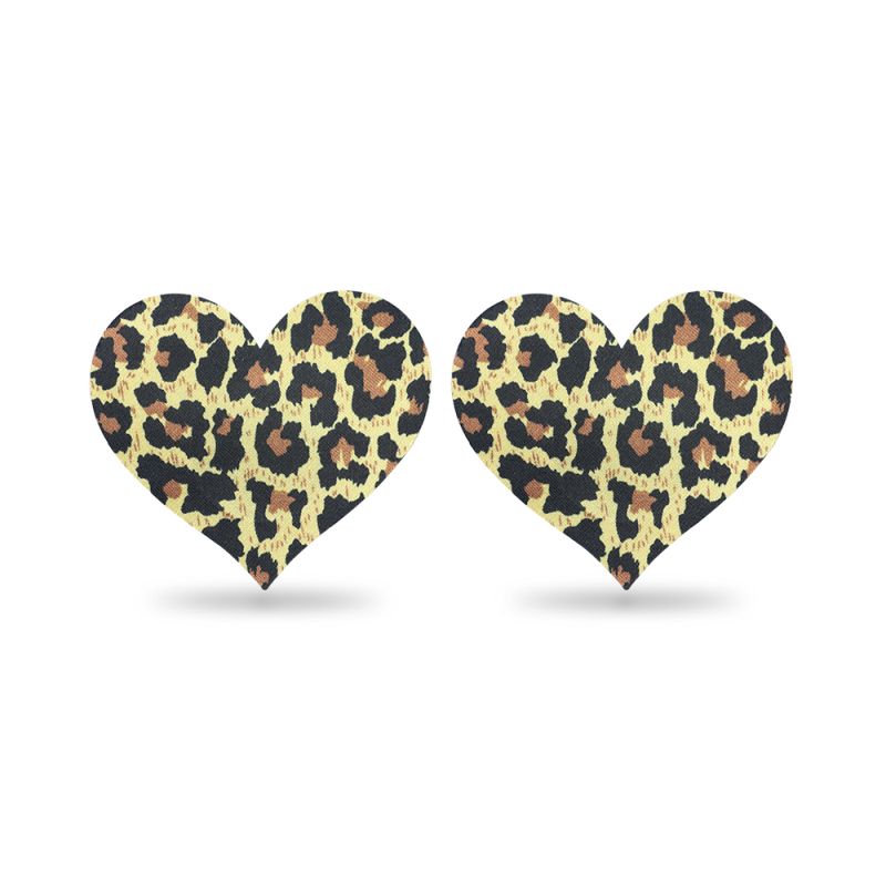 Leopard Sexy Nipple Pasties Twin Pack  - Club X