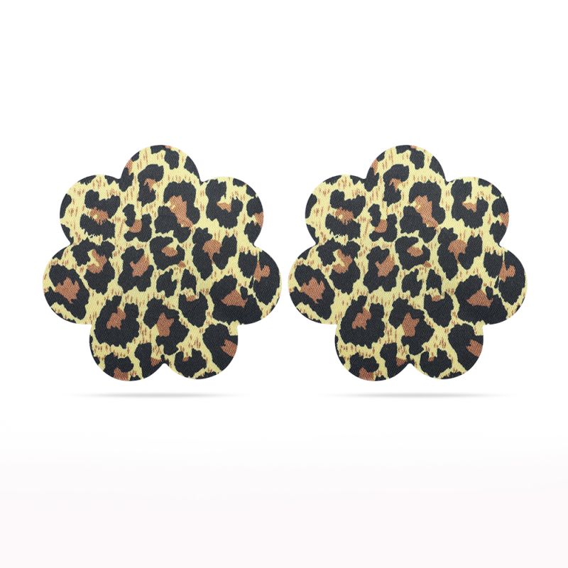 Leopard Sexy Nipple Pasties Twin Pack  - Club X
