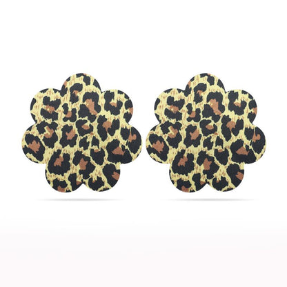 Leopard Sexy Nipple Pasties Twin Pack  - Club X