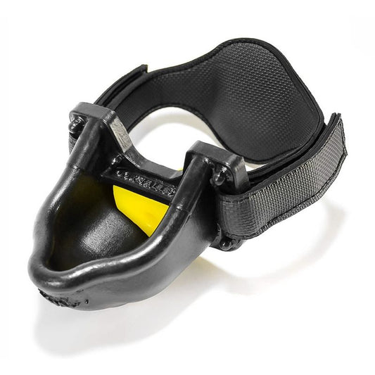 Urinal Gag Black/Yellow High-Quality Pure Platinum Silicone Default Title - Club X