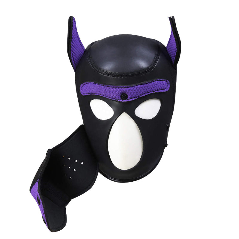 Puppy Play Mask Purple  - Club X